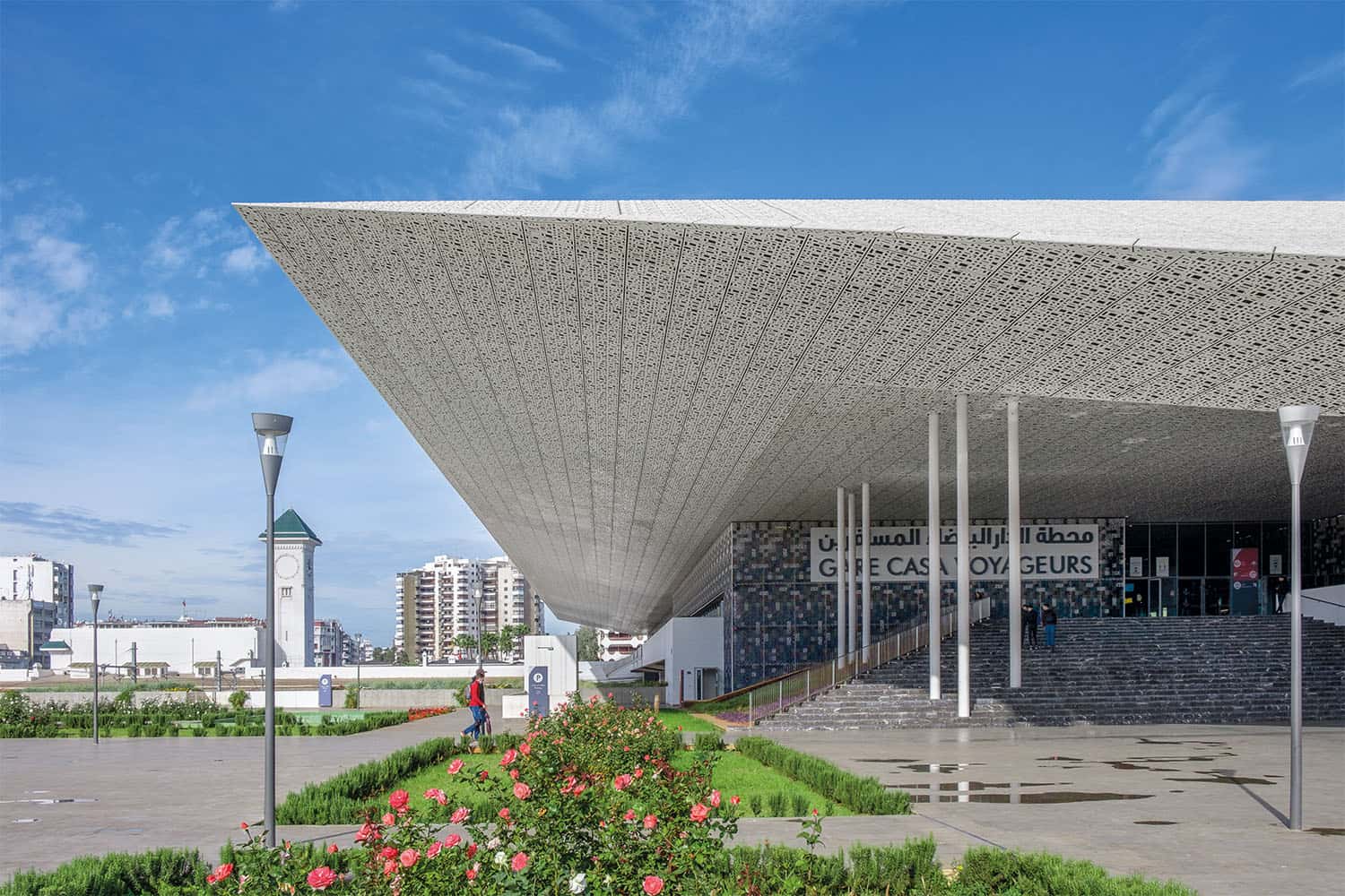 L’empreinte SOCOREG à la Gare Casa-Voyageurs